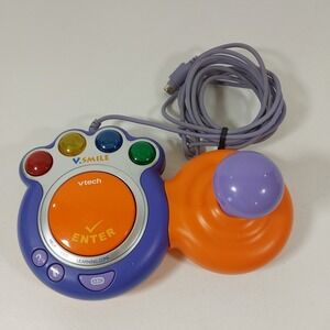 2G VTech V.Smile TV Learning System Joystick Controller Orange Blue Wired
